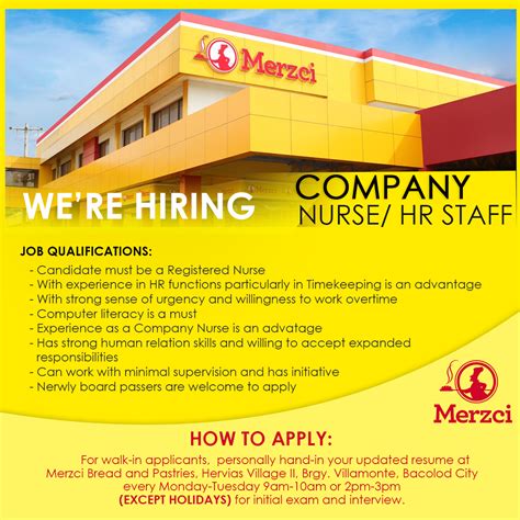 merzci exam|Merzci Best Bacolod Pasalubong Job Hiring .